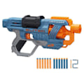 Miniatyrbild 1 av 6: NERF Elite 2.0 Commander RC-6 - Dart Blaster - 6 pilar ingår Blå