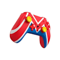 Miniatyrbild 4 av 4: DragonShock - PopTop M Universe Bluetooth Wireless Compact Controller för Nintendo Switch och Switch OLED blå_färg, röd_färg, vit_färg