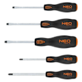 Miniatyrbild 1 av 2: Set med 5 skruvmejslar NEO TOOLS 04-240