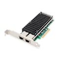 Miniatyrbild 2 av 4: DIGITUS NÄTVERKSADAPTER 10 GBIT-S DUAL PORT ETHERNET SERVER PCIE