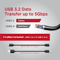 Miniatyrbild 4 av 4: Extern SSD - Gigastone - 2To - USB 3.1 Type-C - Läshastighet 550 Mo/s - 3D NAND