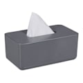 Miniatyrbild 1 av 6: Näsdukshållare - Relaxdays - 10046931 - Robust plast - Elegant design - Färg grå grå
