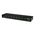 Miniatyrbild 1 av 4: USB Seriell Hub - STARTECH - USB till 16x DB9 RS232 Adapter - Rackmonterbar - FTDI - Svart