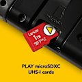 Miniatyrbild 2 av 4: Micro SD-kort 512 Go - LEXAR - LMSPLAY512G-BNNAG - 150 Mo/s - Klass A2 - Kompatibel med Nintendo Switch