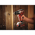 Miniatyrbild 3 av 5: Sladdlös borrskruvmejsel - BLACK+DECKER - BL186KB-QW - 2 hastigheter - 13 mm - 52 N m - 2 18 V batterier