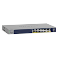 Miniatyrbild 1 av 4: NETGEAR GS724TP - Hanterbar Ethernet-switch med 24 Gigabit PoE+ portar 190W och 2x SFP - Rackbar