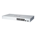 Miniatyrbild 1 av 3: Switch - Cisco - CBS220-16P-2G-EU - Smart - 16 portar GE - PoE+ 130W