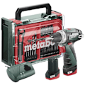Miniatyrbild 1 av 3: Perceuse-visseuse - Metabo - PowerMaxx BS Basic Set - 12 V - 2 Ah - 2 batterier ingår