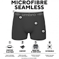 Miniatyrbild 2 av 6: Umbro Boxer Herr Caleçon Herr - Grå (5-pack) Flerfärgad S / M