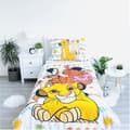 Barnsängkläder - GENERISK - Simba - 140x200 cm - 100% bomull - OEKO-TEX mångfärgad