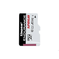 Miniatyrbild 3 av 4: KINGSTON High Endurance microSDXC-kort - 128 GB - Klass 10/UHS-I (U1) - 95 MB/s Läs - 45 MB/sSpace Write