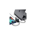 Miniatyrbild 5 av 6: USB-C-laddare - Satechi - 165W PD GaN - 4 portar - Rymdgrå - Galliumnitrid