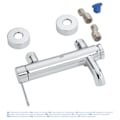 Miniatyrbild 5 av 5: Förkromad frilagd väggmonterad bad-duschblandare ESSENCE - GROHE - 33624-001