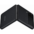 Miniatyrbild 1 av 3: Fodral - SAMSUNG - Z Flip 3 - Aramid - Svart - Stativfunktion Svart