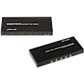 Miniatyrbild 1 av 4: HDMI-switch 4 matar in en utgång, med flera visningar på PIP-skärmen 1 till 4 bilder. Quad HDMI multiviewer-omkopplare.