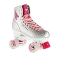 Miniatyrbild 3 av 3: Rullskridskor - NILS Extreme - NQ14198 - Syntetiskt läder - Hjul 54x32 mm - Unisex silver/rosa 42