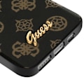 Miniatyrbild 4 av 5: Coque MagSafe för iPhone 16e Tryckt Pion Skript Logotyp i relief Guess Svart