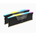Miniatyrbild 2 av 4: RAM-minne - CORSAIR - Vengeance RGB DDR5 - 32GB 2x16GB DIMM - 5600 MHz - 1,25V - Svart (CMH32GX5M2B5600C40K)