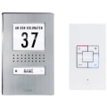 Miniatyrbild 1 av 2: Fast intercom - m-e modern-electronics - ADV 1141 41165 - Rostfritt stål - Vit - Justerbar volym