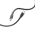 Miniatyrbild 1 av 5: Cellularline Soft Cable - USB-C till USB-C kabel 1,2 m (svart)