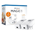 Miniatyrbild 3 av 6: DEVOLO Magic 1 LAN - Startpaket - 2 PLC-adaptrar - 1200 Mbits/s