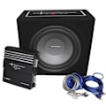 Miniatyrbild 2 av 3: Subwoofer - Excalibur - X3 Basspack - Förstärkare ingår - 12 tum - Svart färg