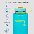 Miniatyrbild 3 av 4: Gourde - Nalgene - 078667 - Isotherm - 1 L - Blå Azure Azurblå