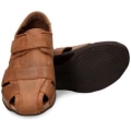 Miniatyrbild 2 av 4: Panama Jack Fletcher Basics Sandal för män - Vitt läder - Scratch Läder 40