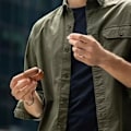 Miniatyrbild 5 av 5: Etui i läder för UNIQ hörlurar för AirPods Pro 2:a generationen äkta läder