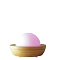 Miniatyrbild 1 av 6: ZEN'AROME - Ultrasonisk Diffuser för Eteriska Oljor Belisia V2 - I Glas och Bambu - Diffusion upp till 60m² - 18,5 x 12 cm