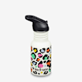 Miniatyrbild 1 av 5: Gourde Inox 355 ml sportlock leopardmönster - KLEAN KANTEEN leopardmönster