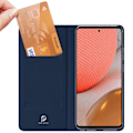 Miniatyrbild 3 av 4: Dux Ducis Fodral till Samsung Galaxy A72 - Mörkblå - Kvalitetskonstläder - Mjukt skal Mörkblå