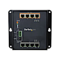 Miniatyrbild 2 av 3: STARTECH Managed 8-Port RJ45 Gigabit Ethernet Switch (4 PoE+) - Väggmonterad industriell nätverksswitch - Nätverksswitch