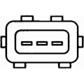 Miniatyrbild 2 av 2: Hella 6PU 009 168-301 Sensor, Kamaxelns Position - 3-polig - Utan packning