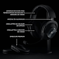 Miniatyrbild 6 av 6: Spelheadset - Trådlöst - Logitech G - Pro X - Med mikrofon - Svart