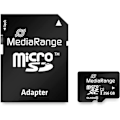 Miniatyrbild 1 av 2: MikroSDXC-minneskort - MEDIARANGE - 256 Go - UHS-1 - Klass 10 - SD-adapter ingår