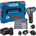 Miniatyrbild 1 av 4: Bosch proffsborr - 06019F600F - GSR 12V-15 FC, Svart, 2 x 2,0Ah batteri/laddare/tillbehör