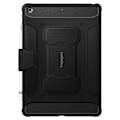 Miniatyrbild 6 av 6: Fodral med klaff - SPIGEN - Rugged Armor Pro - iPad 10.2 (2020/2019) - Konstläder - Svart Svart