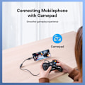 Miniatyrbild 5 av 6: Adapter Typ-C till USB 3.0, U-disk-läsare, OTG-funktion, 5Gbps - Vention (CDQH0) - Grå