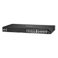 Miniatyrbild 2 av 3: Autonom switch - HPE - Aruba 6000 - 24 Gigabit Ethernet-portar - 4 SFP-portar - Hanterad
