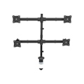 Miniatyrbild 2 av 4: Bordstöd för 4 skärmar - StarTech.com - ARMQUAD - Robust stål - VESA - 8 kg max