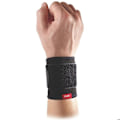 Miniatyrbild 2 av 2: Elastiskt armband - McDavid - Dubbel elastisk - Optimal stöd - Kompression av mjuka vävnader - Unisex svart L/XL
