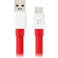 Miniatyrbild 1 av 2: OnePlus USB-C till USB-kabel - 1 meter - Röd