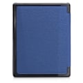 Miniatyrbild 3 av 4: kwmobile eReader-fodral Kompatibel med Kobo Aura Edition 1 - Magnetiskt flipskydd i konstläder - Fjärilar och blommor Blå F
