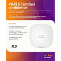 Miniatyrbild 4 av 6: ARUBA HPE Instant ON AP22 trådlös åtkomstpunkt - 802.11ax - Bluetooth, Wi-Fi