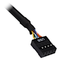 Miniatyrbild 2 av 2: Inter-Tech CI-02 minneskortläsare - Kompatibel CF, MMC, MS, MicroSD... - USB 2.0 - Svart