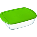 Miniatyrbild 1 av 4: PYREX - COOK&STORE - Rektangulärt glasfat med lock 23*15 cm