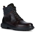 Miniatyrbild 1 av 4: Bottines - Geox - U36FBB 0FF22 C6009 - Läder - Snörning - Herr kastanj 41