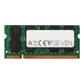 Miniatyrbild 1 av 2: V7 Notebook RAM-modul - 2GB - DDR2-800/PC2-6400 DDR2 SDRAM - CL6 - 1,80V - Icke-ECC - Obuffrad - 200 stift