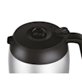 Miniatyrbild 3 av 6: MOULINEX Subito Inox isotermisk filterkaffebryggare, 0,9 L, 8 till 12 koppar, Håller sig varm i 4 timmar, Anti-droppsystem FT360811 Svart